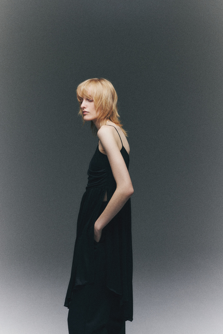 完売品　RIM.ARK Drape thin gather cami RIM.ARK | Drape thin gather cami (CAMISOLES ) |RIM.ARK