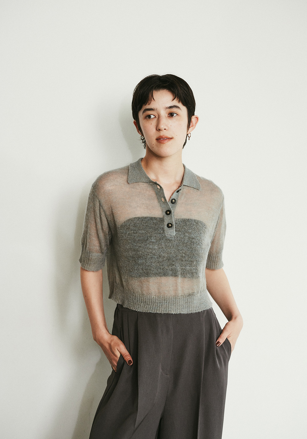 RIM.ARK | Sporty chic knit PT (SHORTS ) |RIM.ARK ONLINE STORE